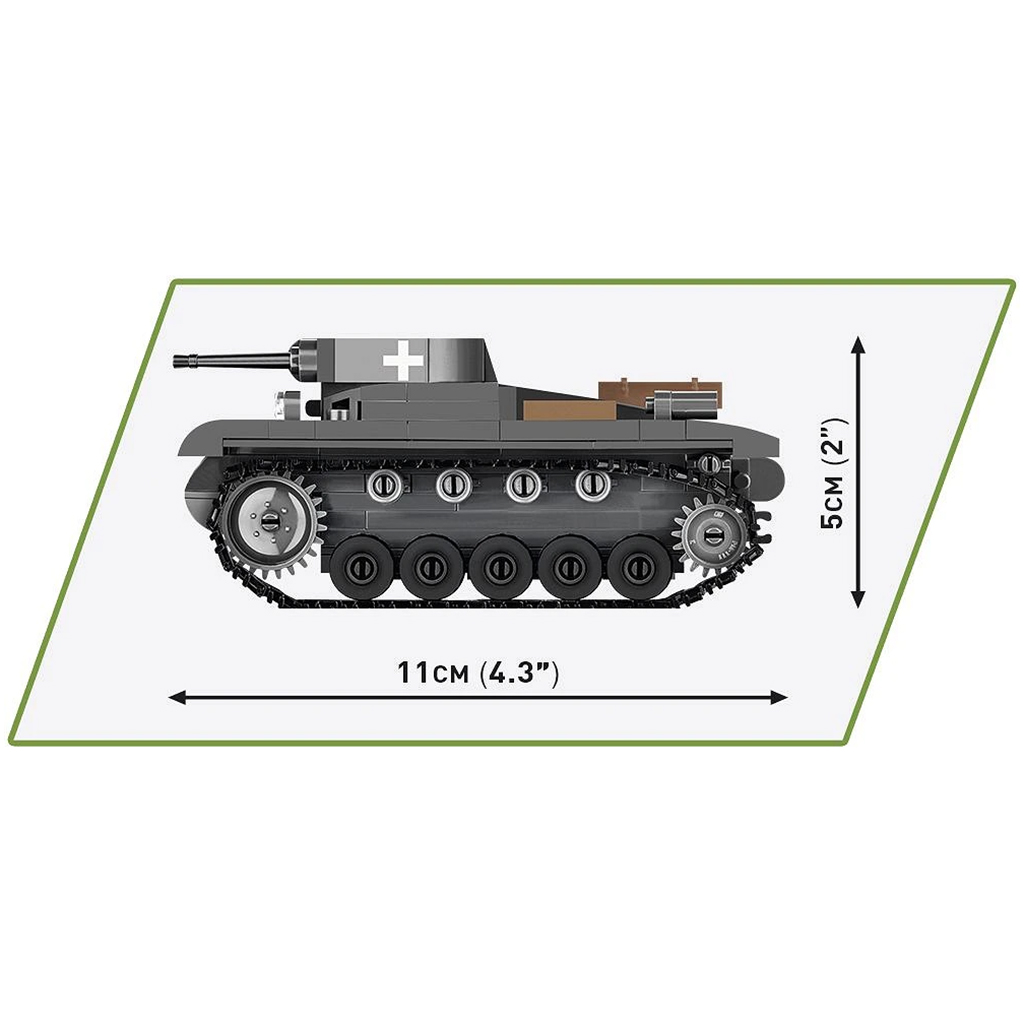 COBI: Panzer II Ausf. A Bausatz (2718) kép 5