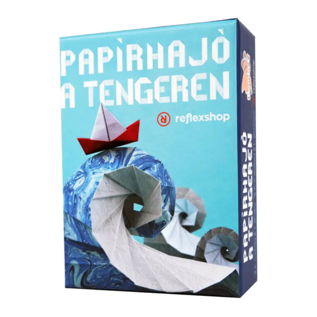Papírhajó a tengeren kártyajáték kép 1
