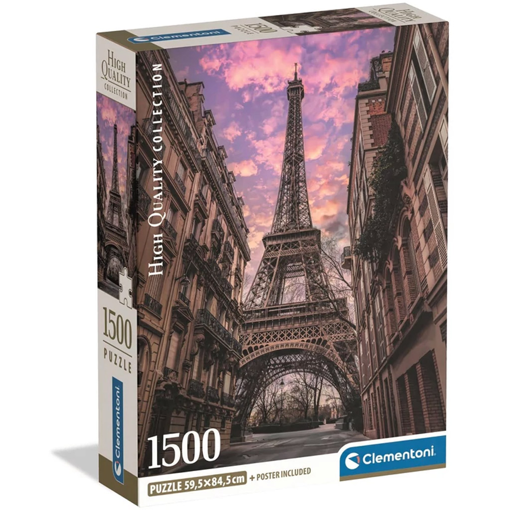 Ébredő Párizs 1500db-os HQC puzzle - Clementoni kép 1