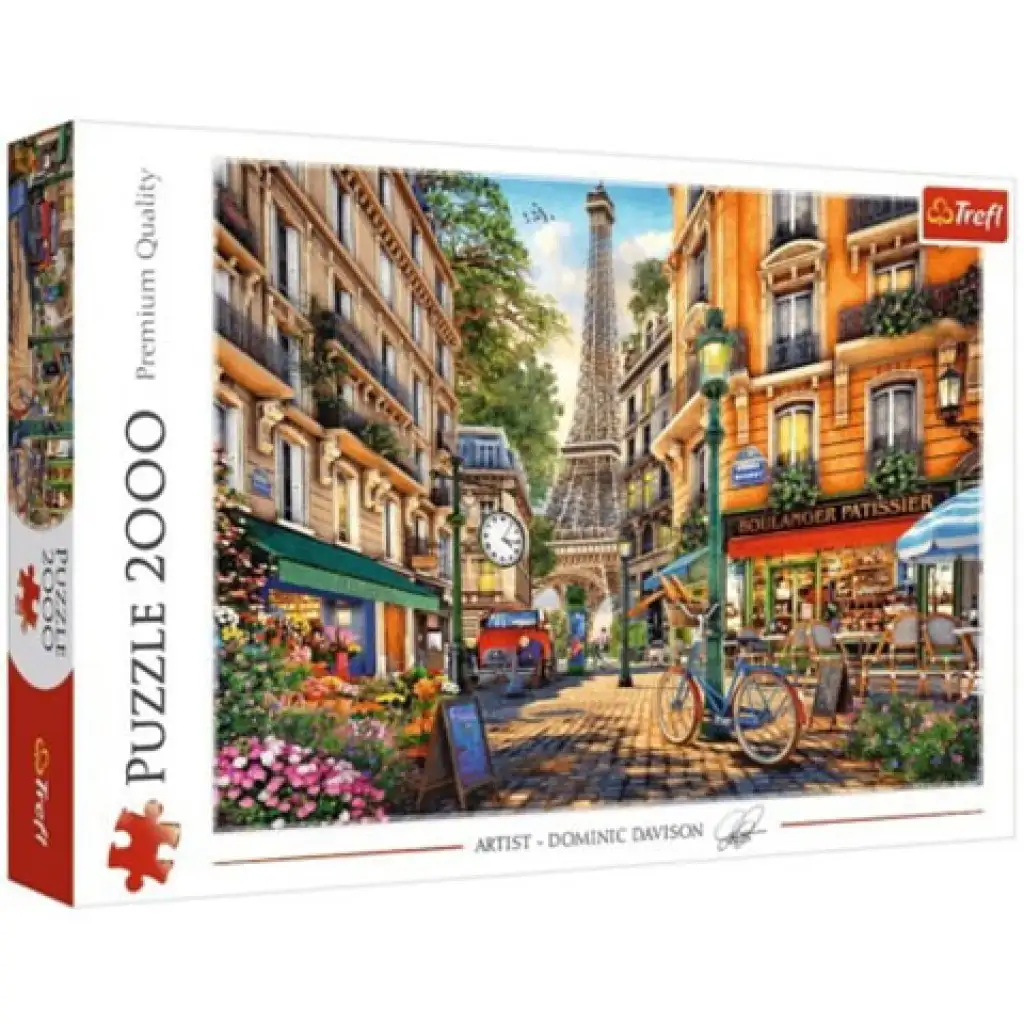 Nachmittag in Paris Puzzle 2000 Teile - Trefl