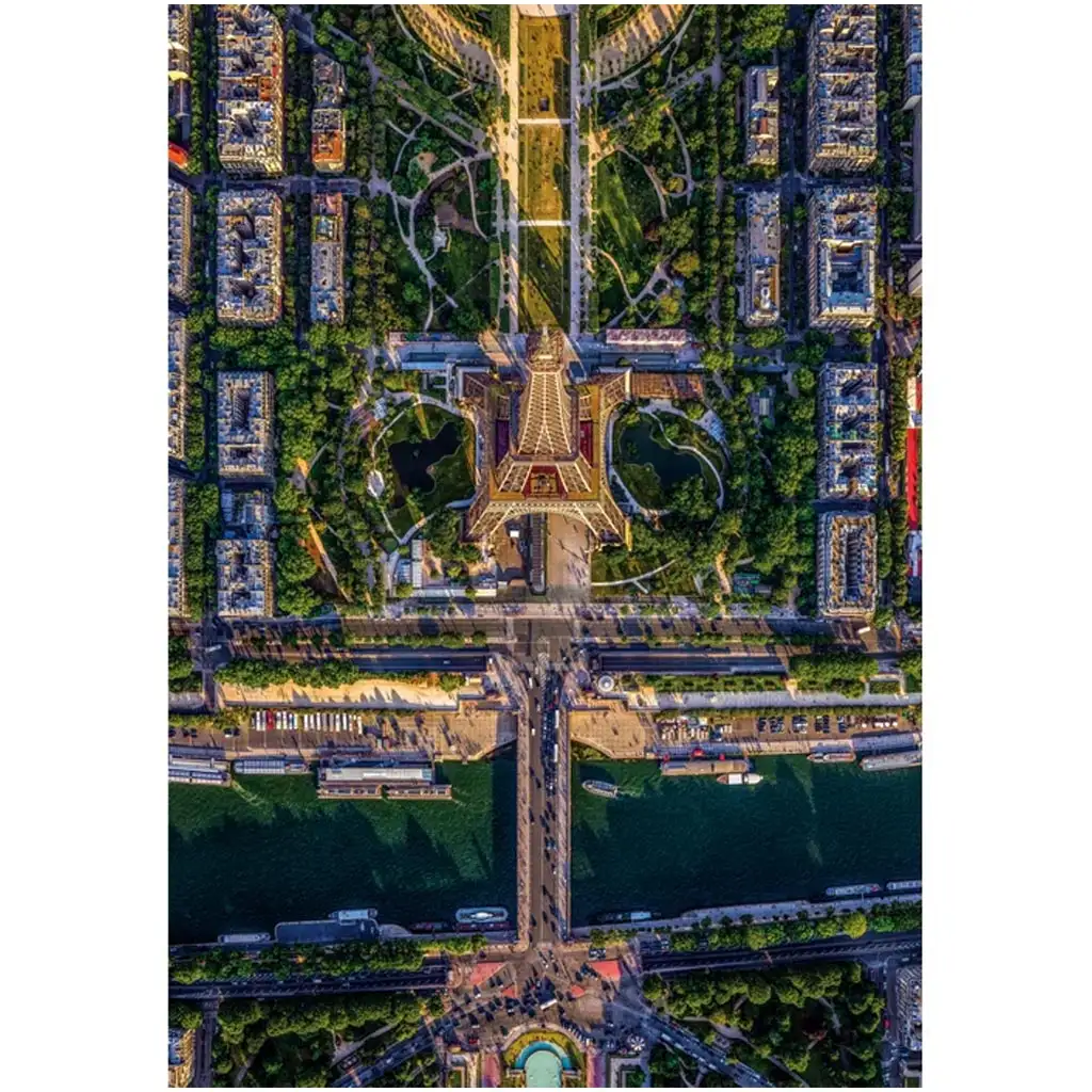 Clementoni 1500-teiliges Compact-Puzzle "Über Paris" kép 2