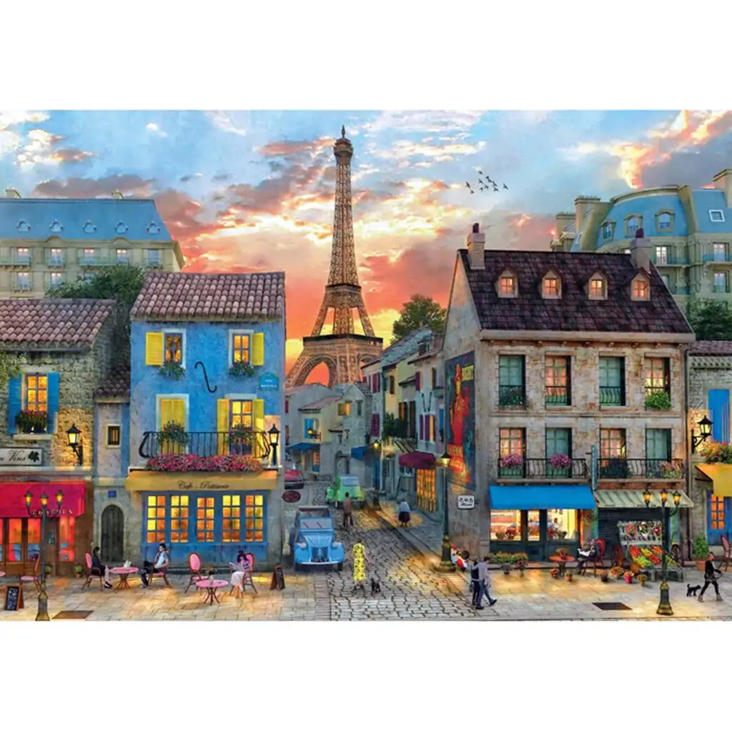 Clementoni 1000-teiliges HQC Puzzle - Straßen von Paris kép 2