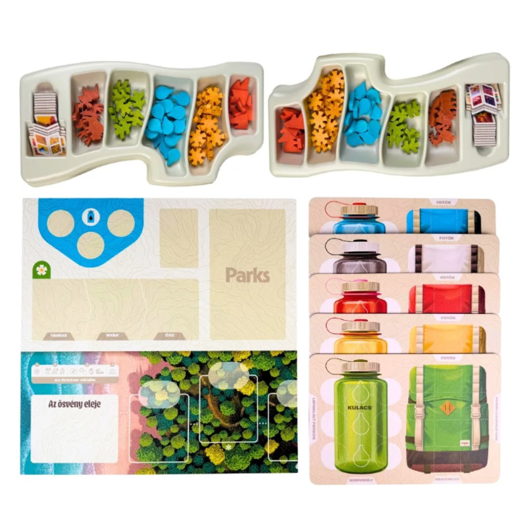Parks: 2. Auflage Brettspiel kép 3