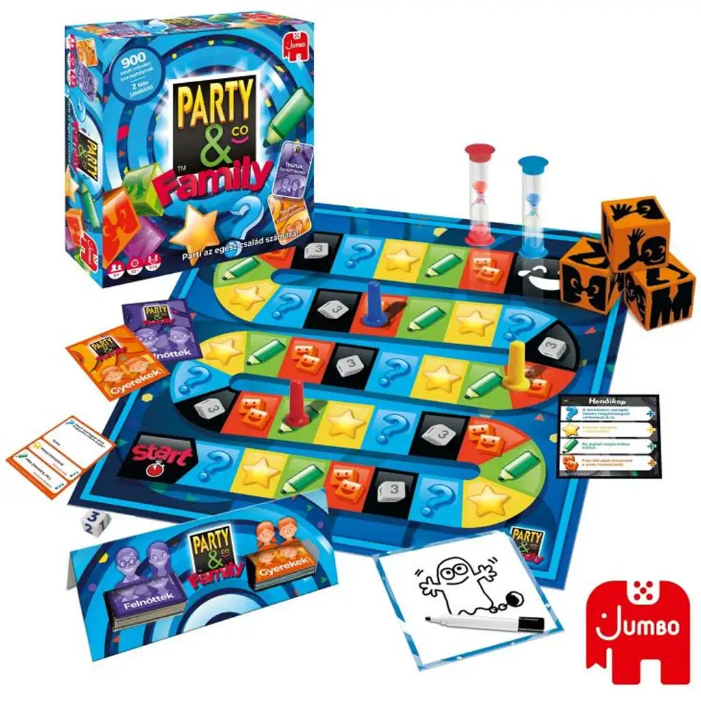 Party&CO Family Gesellschaftsspiel - Jumbo kép 3