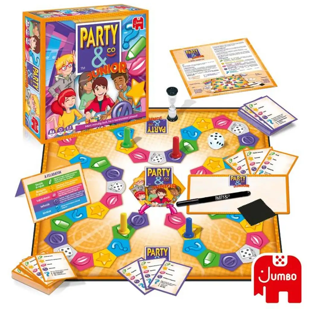 Party&Co Junior Brettspiel - Jumbo kép 3