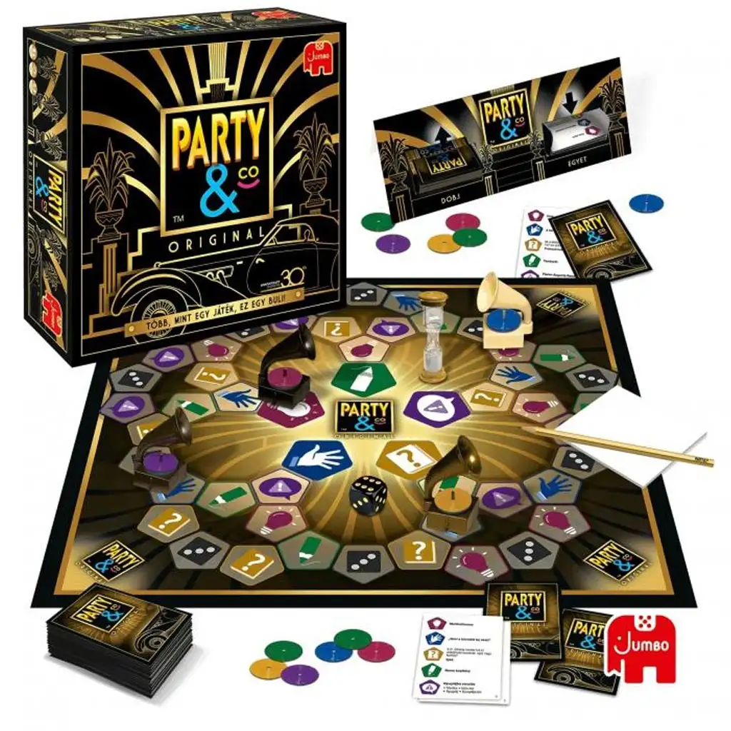 Party&CO Original Brettspiel - Jumbo kép 3