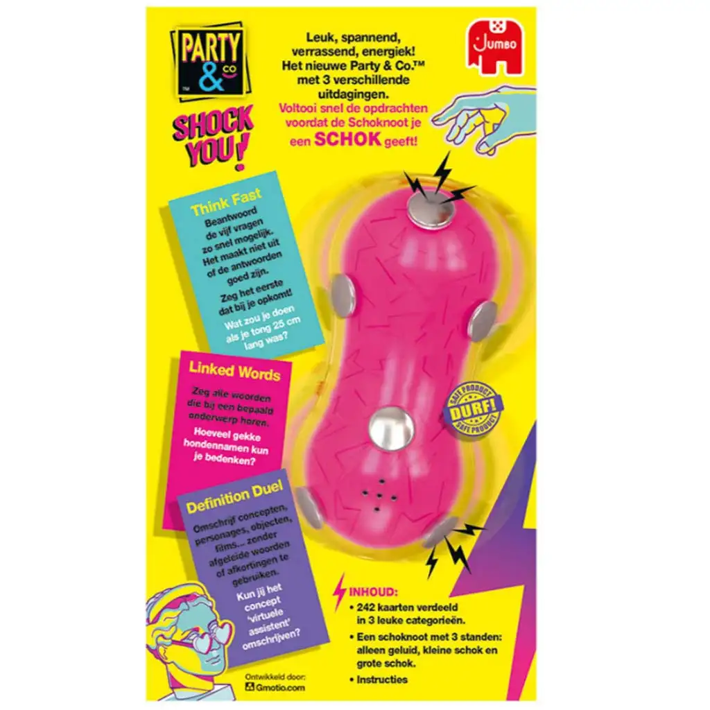 Party & CO: Shock You Gesellschaftsspiel kép 4
