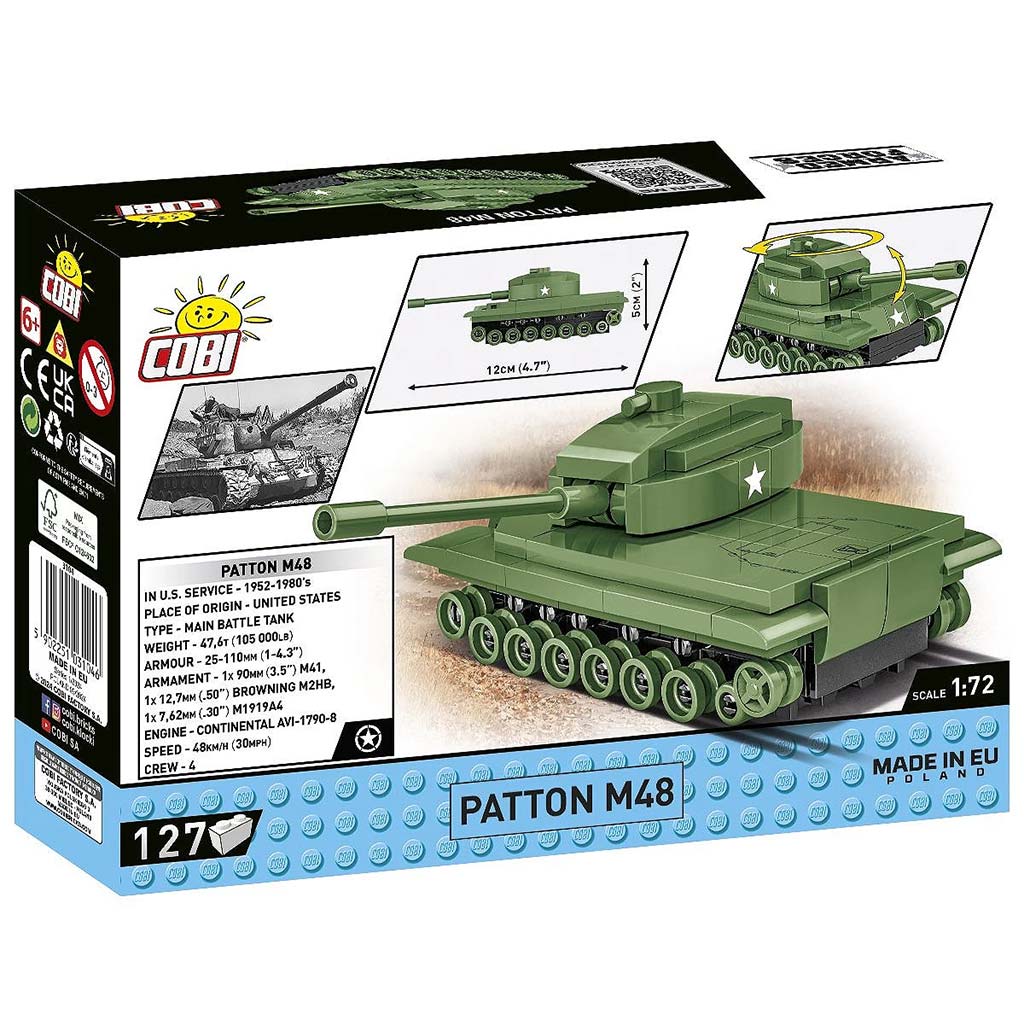COBI: Patton M48 Panzer Bausatz (3104) kép 5