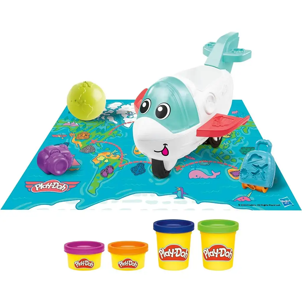Play-Doh: Airplane Explorer Starter-Set Knetset - Hasbro kép 2
