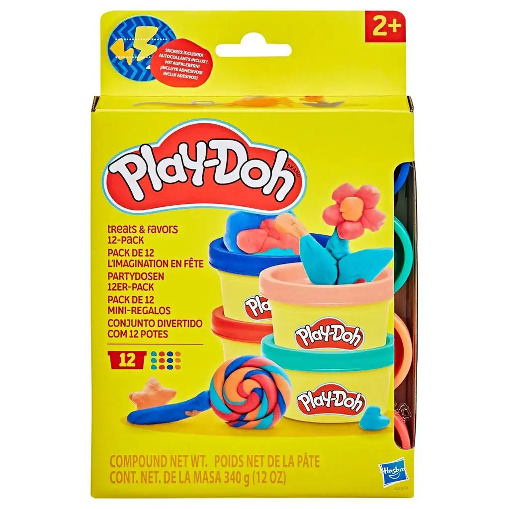 Play-Doh: Leckereien und Gefälligkeiten Spielset mit 12 Knetmassen - Hasbro