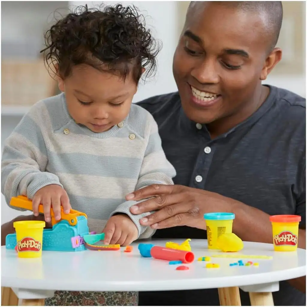 Play-Doh: Fun Factory Starter-Set mit 3 Dosen Knete 170g kép 4