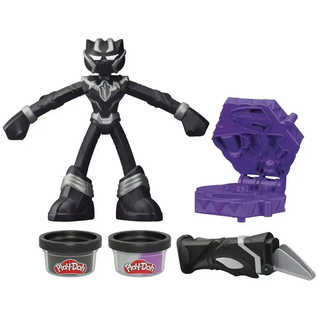 Play-Doh: Marvel Black Panther Spielset - Hasbro kép 2