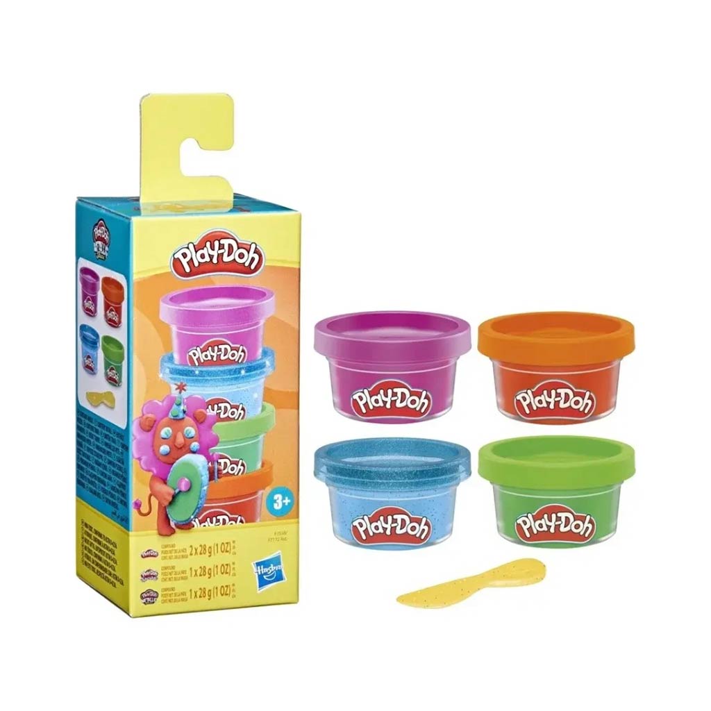 Play-Doh: Löwen Mini 4er-Knetset - Hasbro kép 2