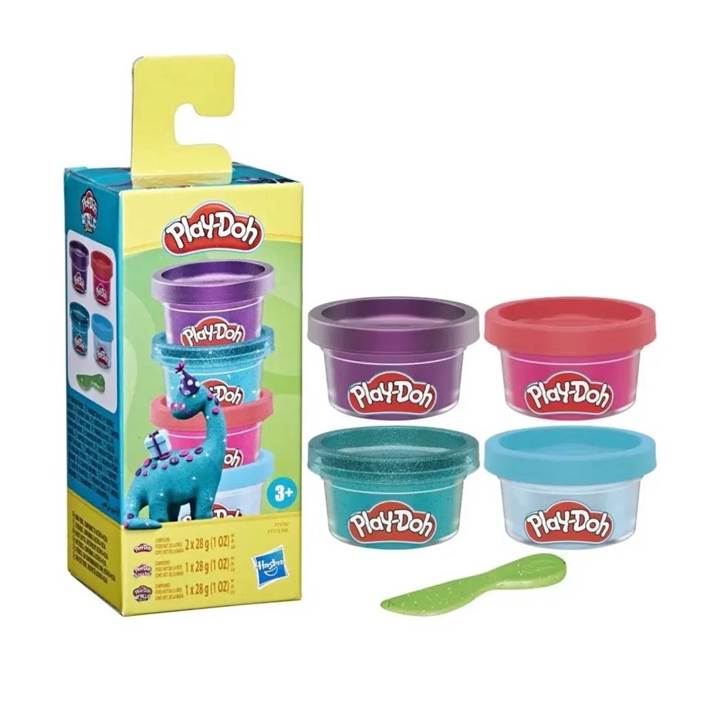 Play-Doh: Dino Mini 4er-Knetset - Hasbro kép 2