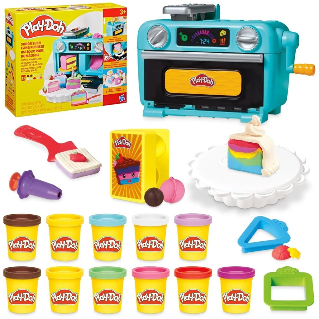 Play-Doh: Wundervolles Tortenscheiben-Knetset 624g - Hasbro kép 2