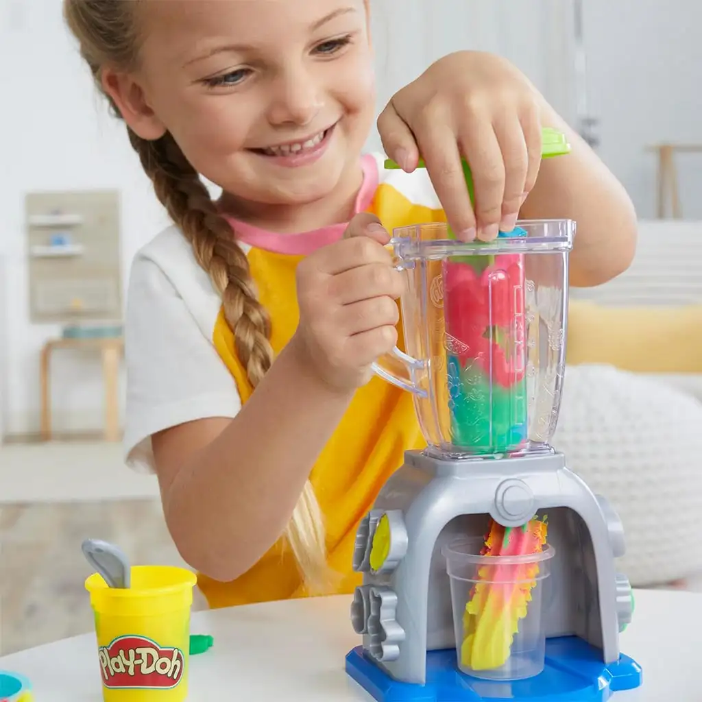 Play-Doh: Swirlin Smoothies Mixer mit 5 Dosen Knete 198g kép 3
