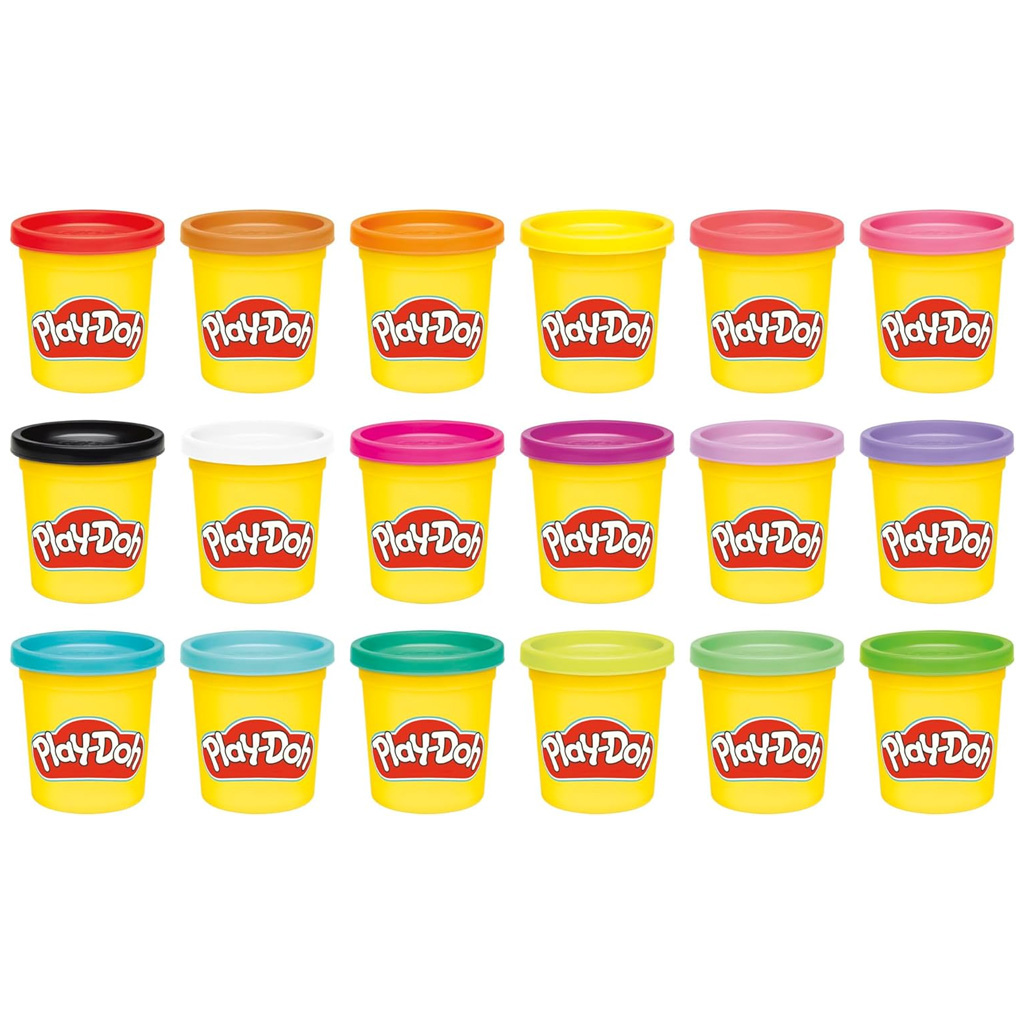 Play-Doh: 18-teiliges Knetset im Becher, 1530g - Hasbro kép 2