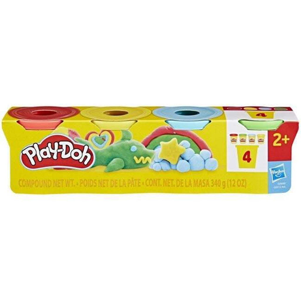 Play-Doh: 4-teiliges Knetset im Becher 340g – Hasbro