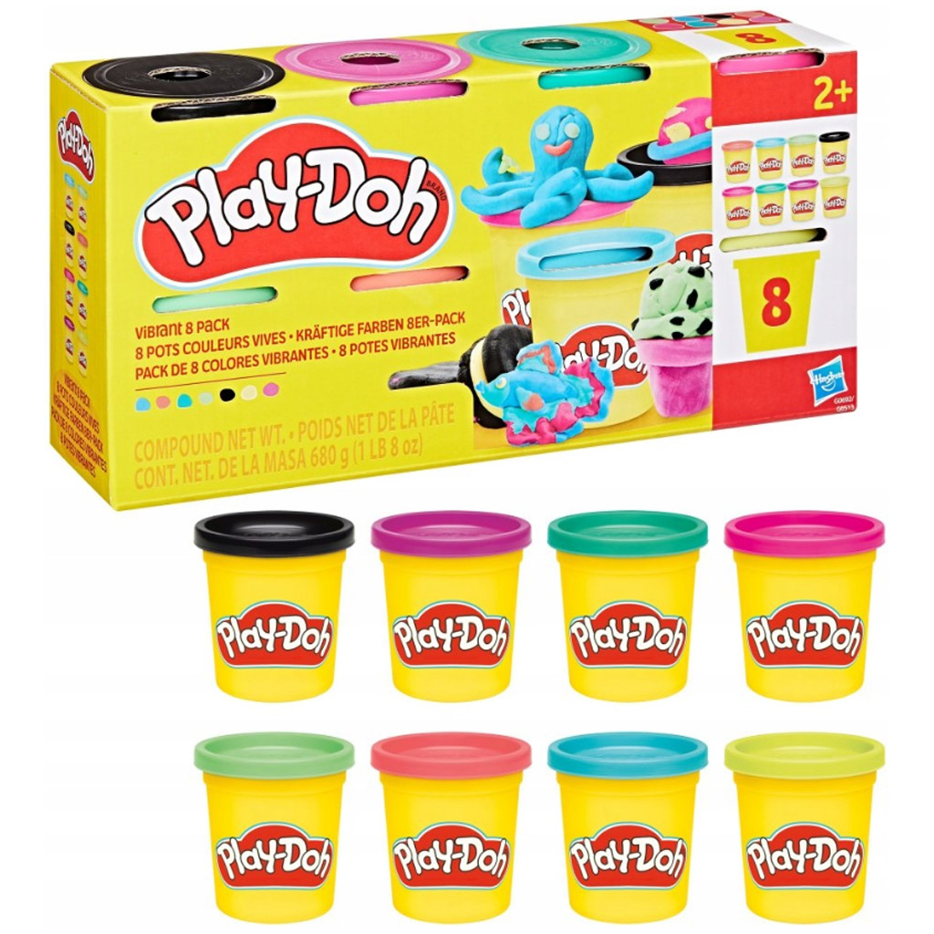 Play-Doh: 8er Knetset im Becher, 680g - Hasbro