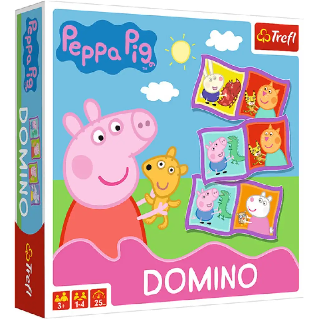 Peppa Wutz Domino - Trefl