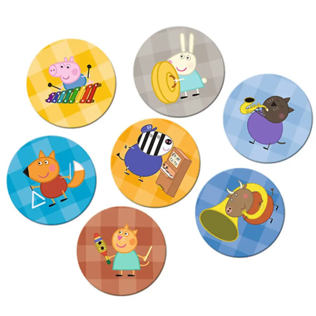 Peppa Wutz und Freunde Memo-Spiel - Trefl kép 2