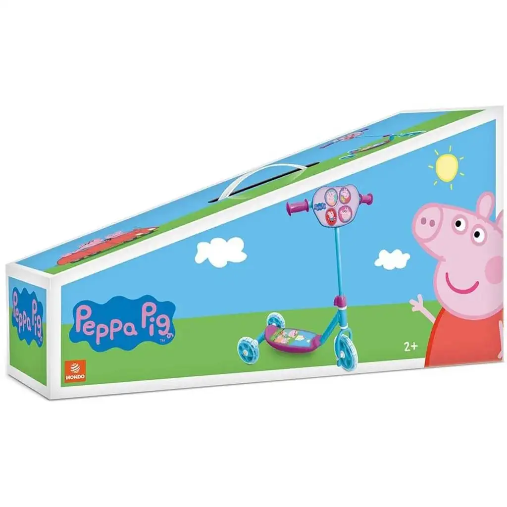 Peppa Wutz Dreirad-Roller - Mondo Toys kép 2