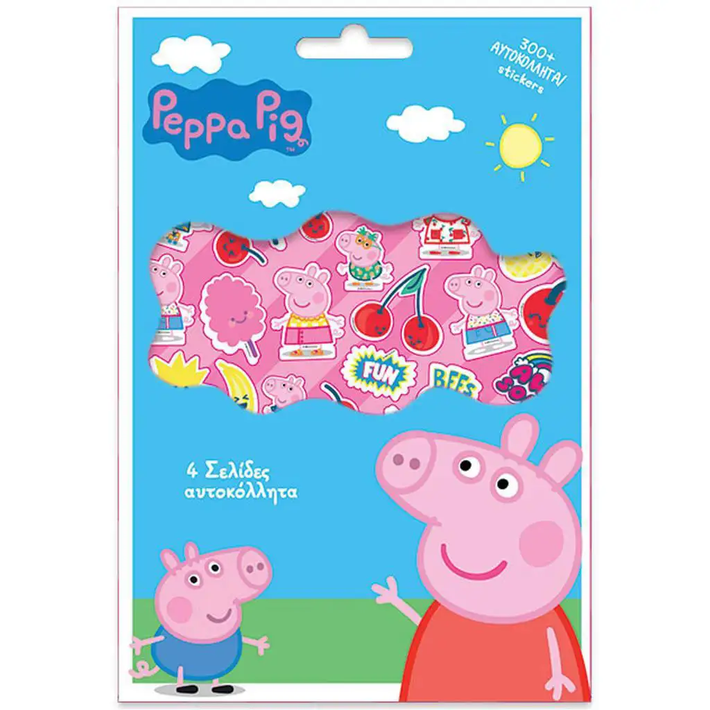 Luna: Peppa Wutz Sticker-Set, 300 Stück
