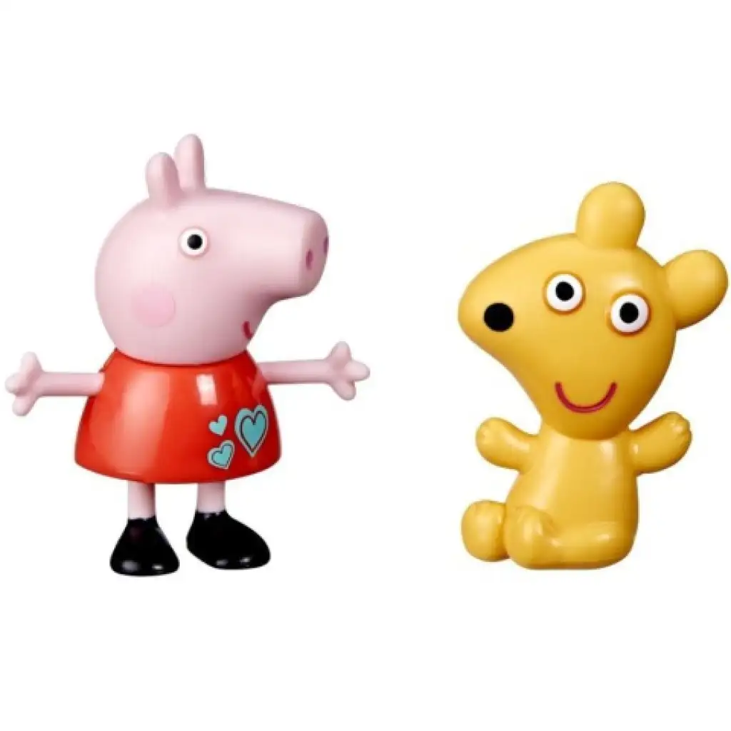 Peppa Wutz: Peppa Wutz und Teddy Bär Figuren-Set - Hasbro