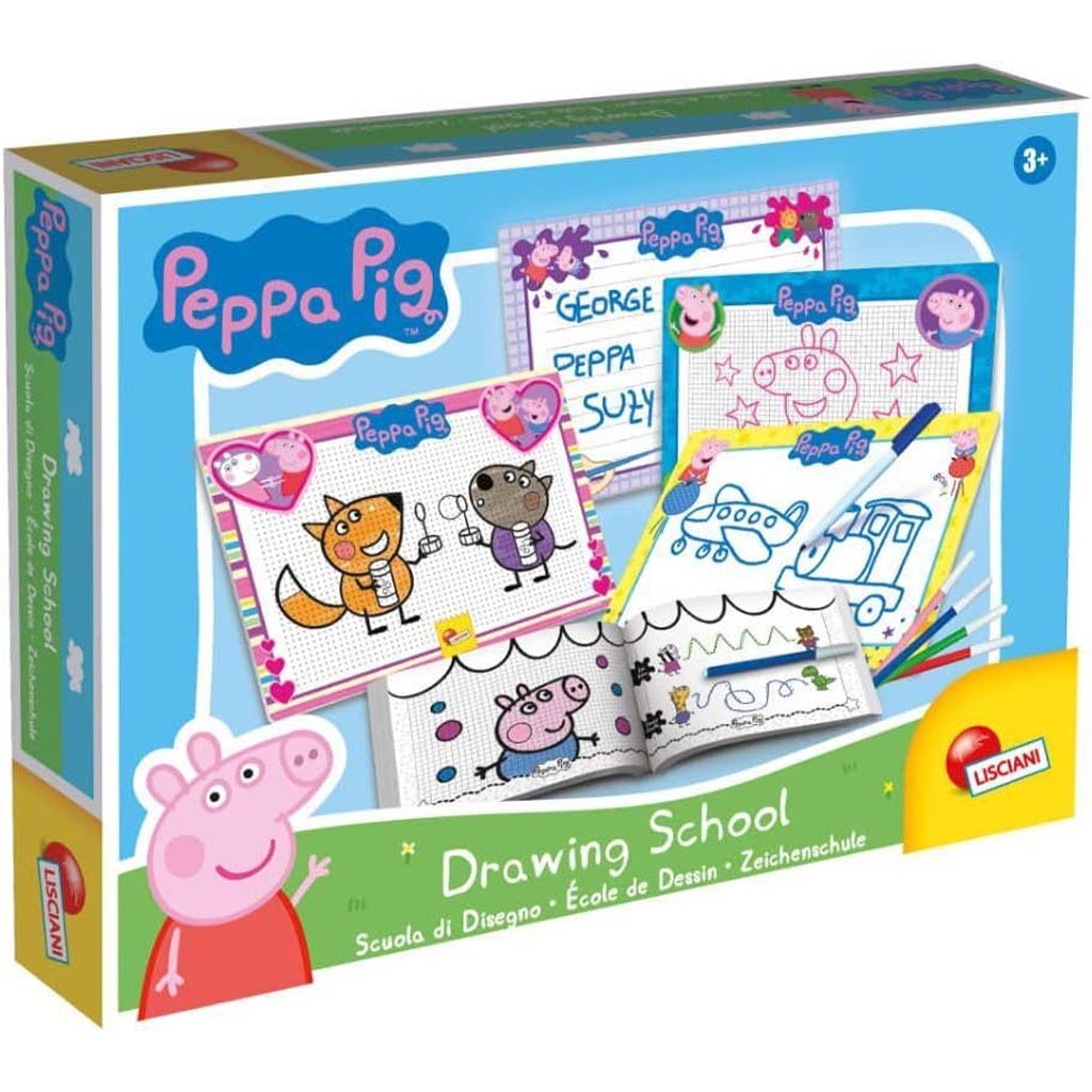 Peppa Wutz Zeichenkurs-Set - Lisciani