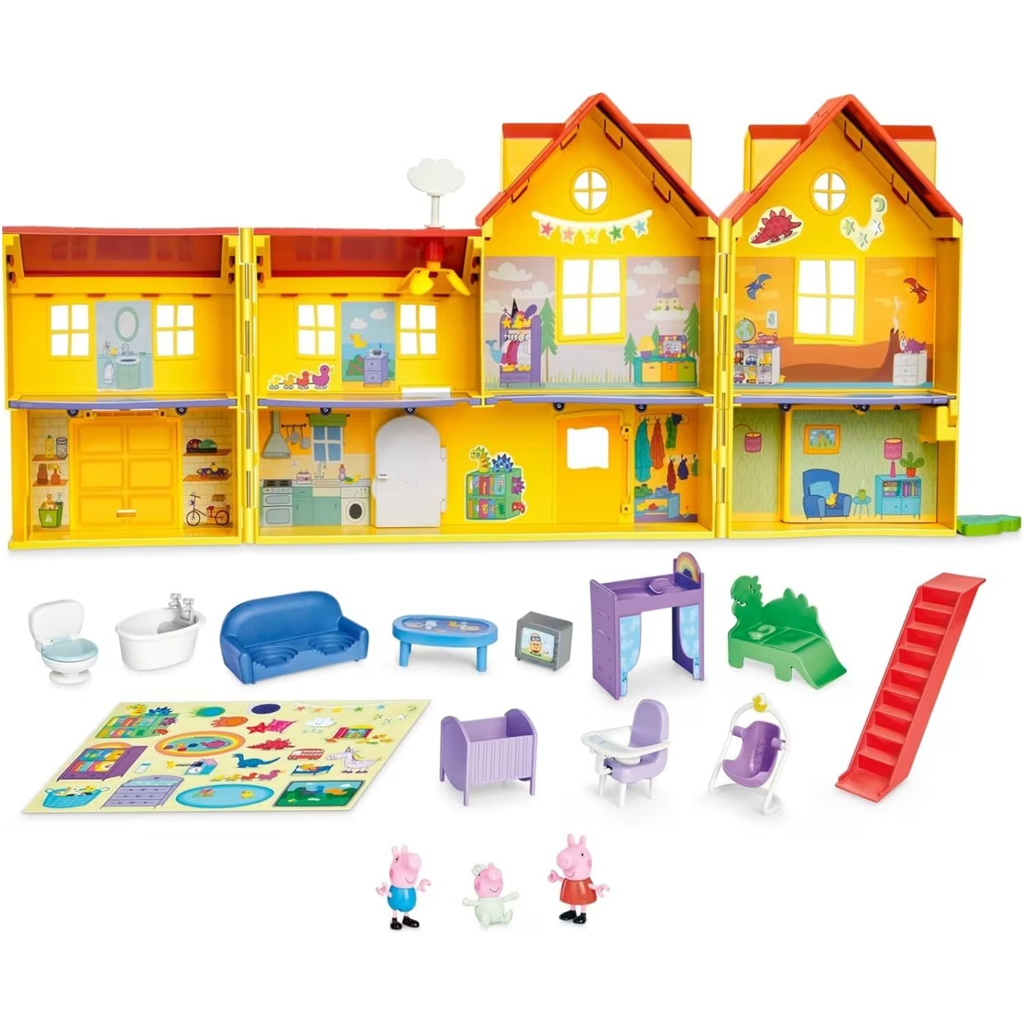 Peppa Wutz: Peppas großes Familienhaus – Hasbro kép 2