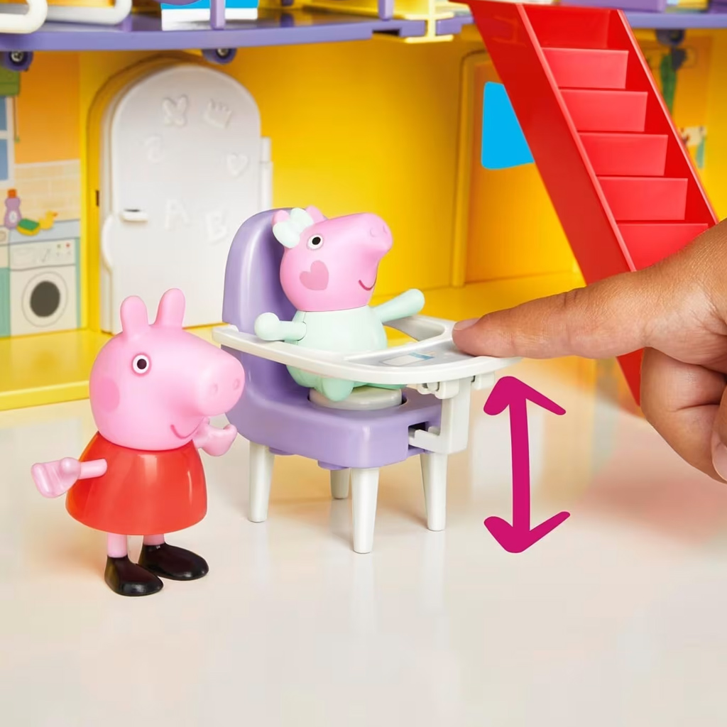 Peppa Wutz: Peppas großes Familienhaus – Hasbro kép 5