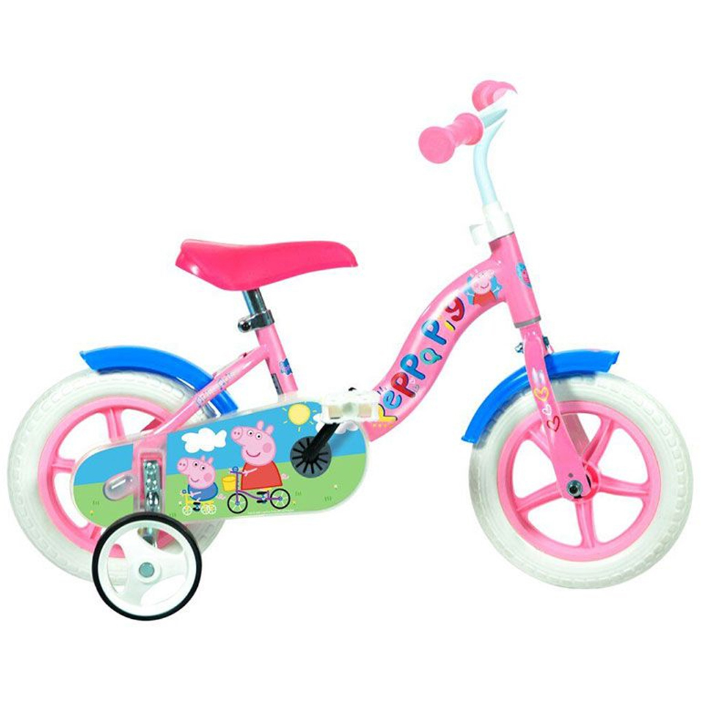 Peppa Wutz pink Kinderfahrrad in Größe 10 - Dino Bikes Fahrrad