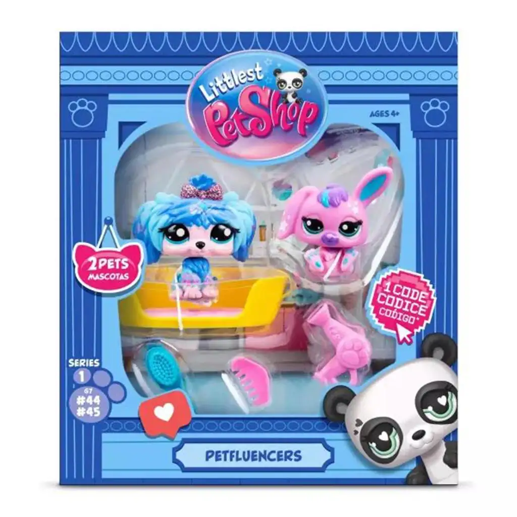 Littlest Pet Shop: Petfluencer-Set, 2er-Pack, verschiedene, 1 Stück kép 5