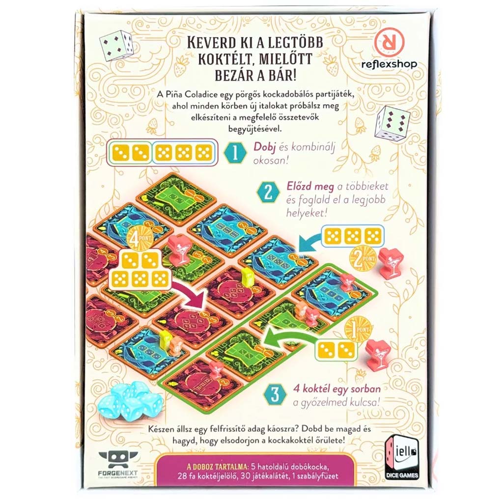 Piña Coladice-Brettspiel kép 2