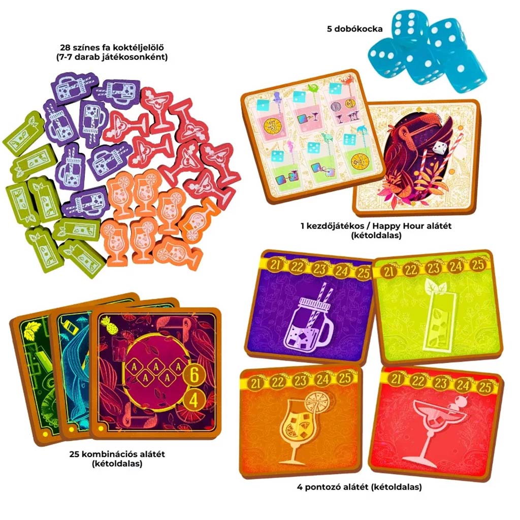 Piña Coladice-Brettspiel kép 3