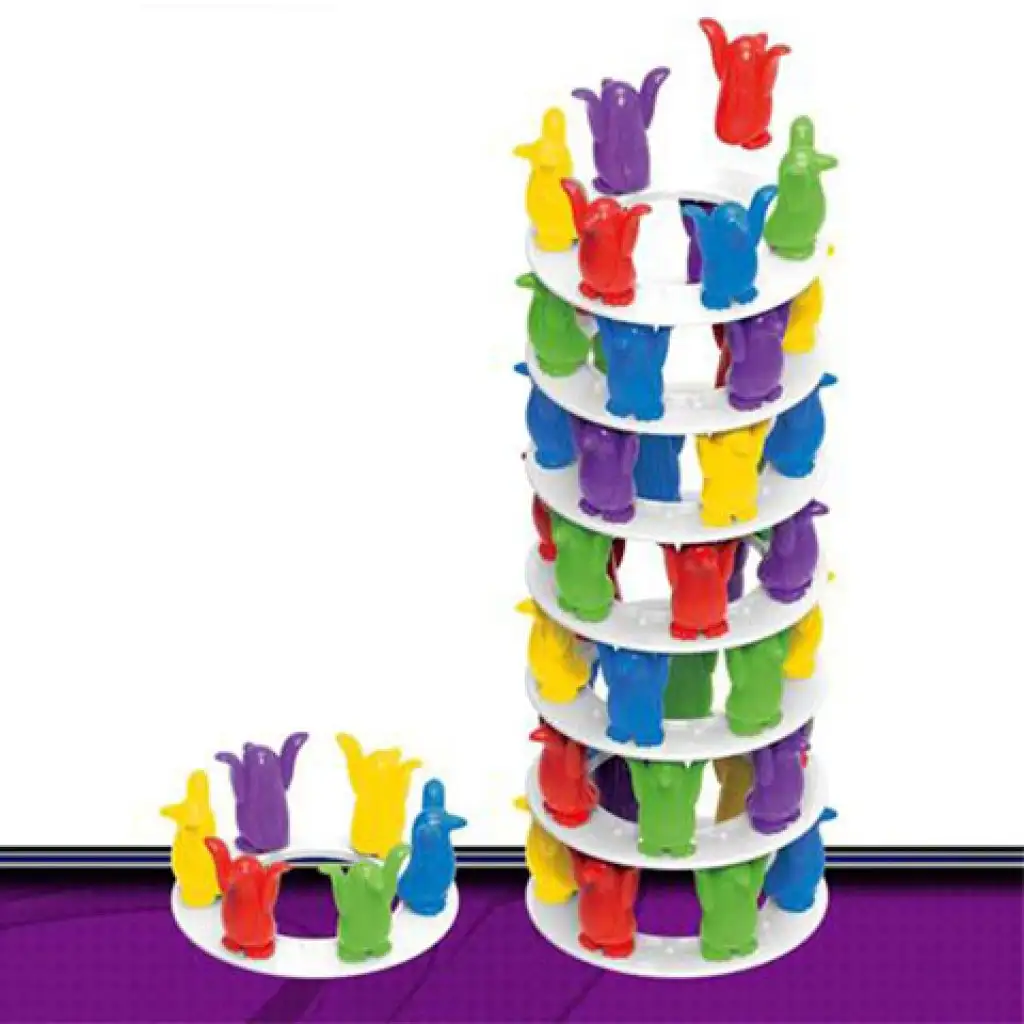 Pinguin-Turm Geschicklichkeitsspiel kép 2