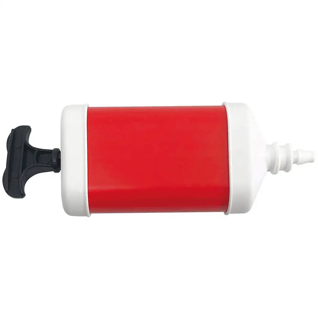 Rote Luftballonpumpe – Handaufbläser