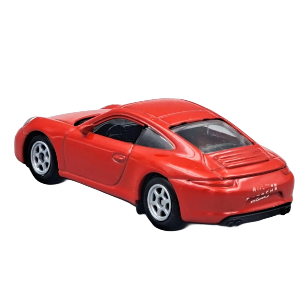 Welly: Porsche 911 (991) Carrera S rotes Metallauto-Modell 1/64 kép 3