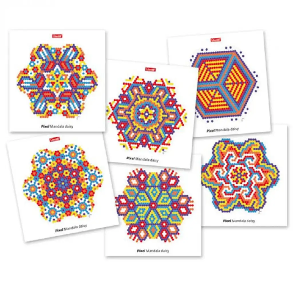 Quercetti: Pixel Daisy Mandala-Hersteller kép 3