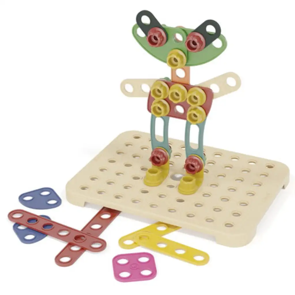 Quercetti: Play Bio Tecno Jumbo Konstruktionsspielzeug 42-teilig kép 2