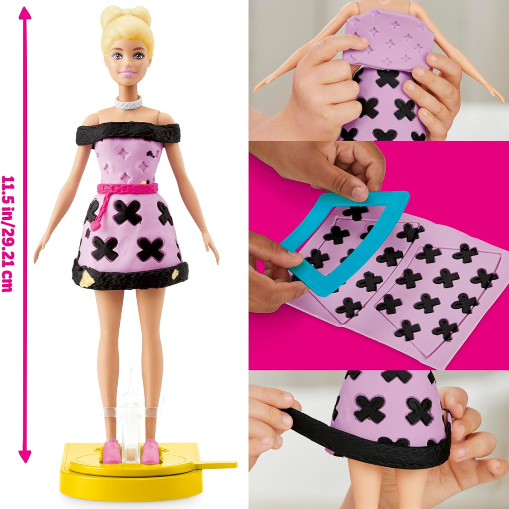 Play-Doh: Barbie Modenschau Knetset – Hasbro kép 3