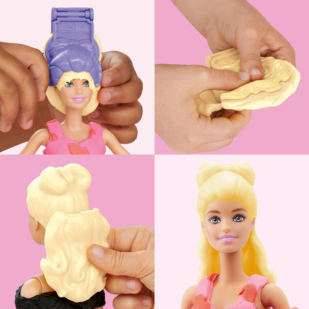 Play-Doh: Barbie Modenschau Knetset – Hasbro kép 4
