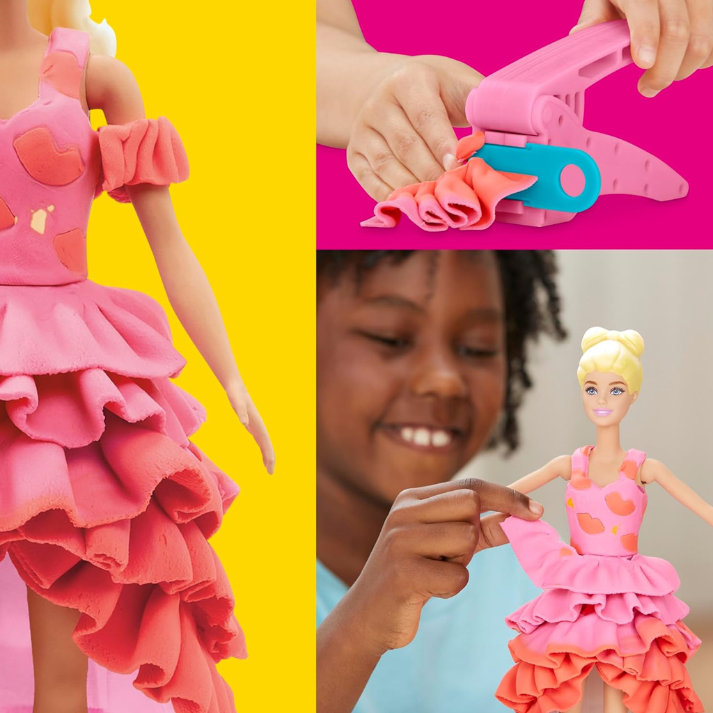 Play-Doh: Barbie Modenschau Knetset – Hasbro kép 5