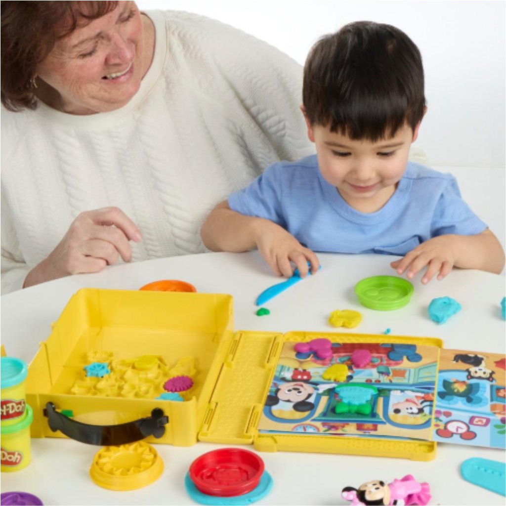 Play-Doh: Disney Jr. Shape a Story Knetset - Hasbro kép 2