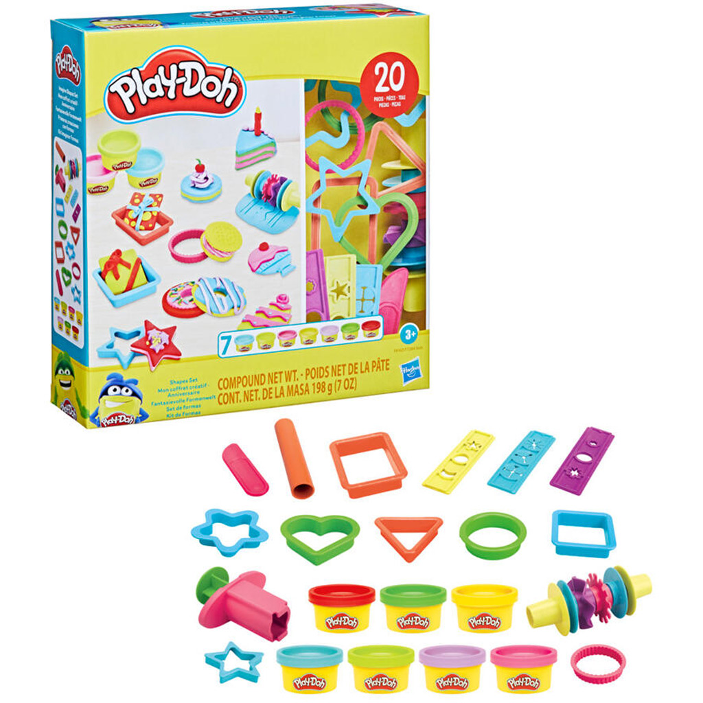 Play-Doh: 20db-os édességes gyurmaszett 7 tégely színes gyurmával - Hasbro kép 1