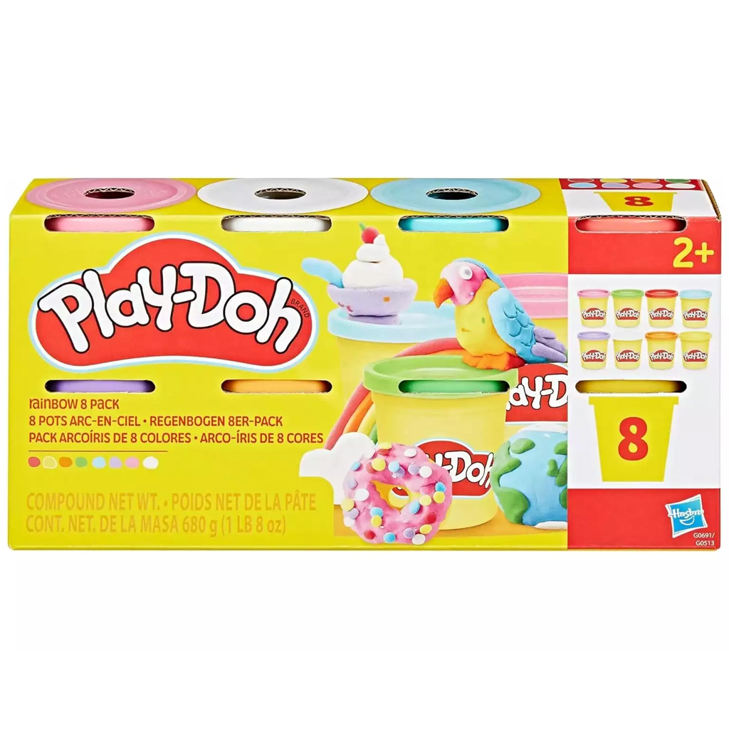 Play-Doh: 8er Knetset im Becher, 680g - Hasbro kép 2