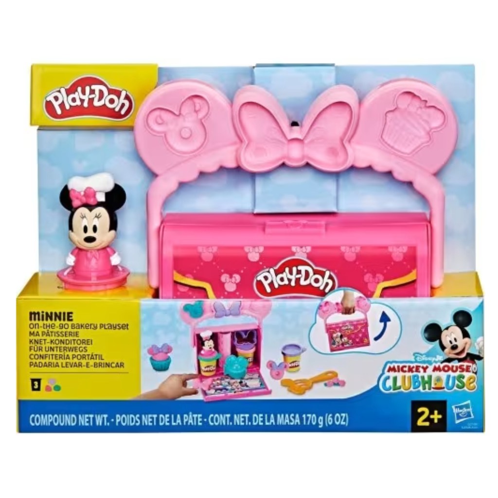 Play-Doh: Disney Jr. On-The-Go Minnie tragbares Knetset - Hasbro