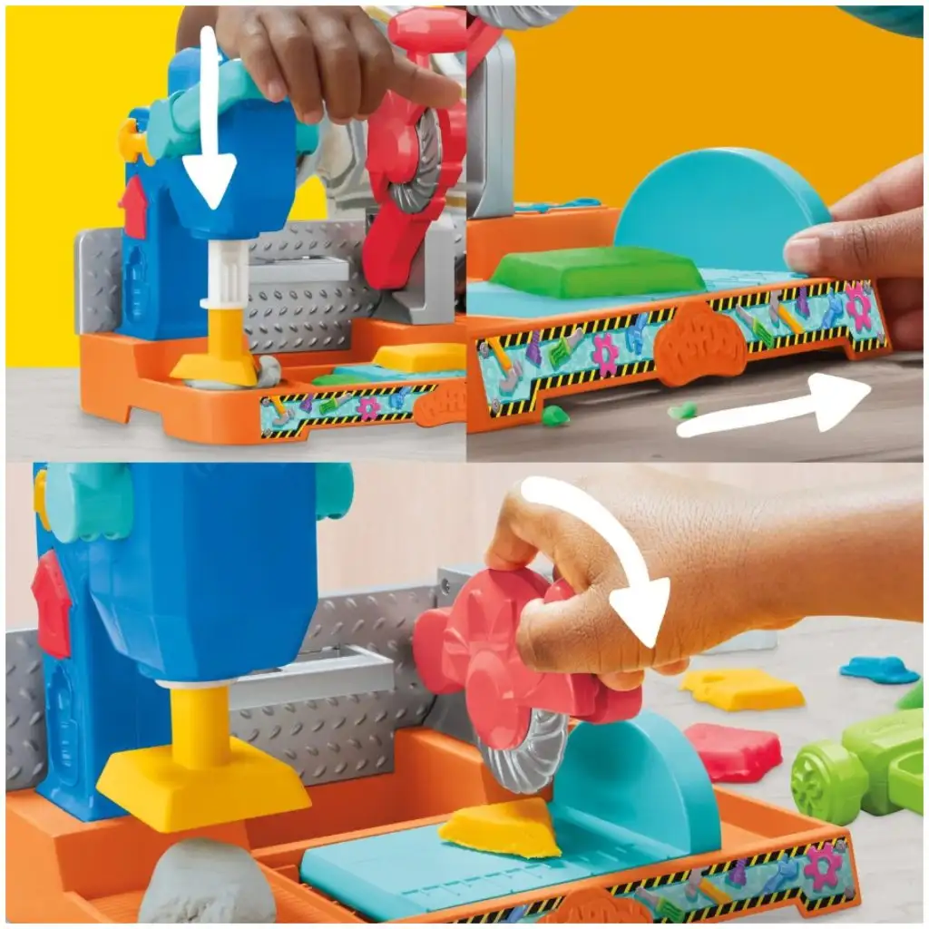 Play-Doh: StampNSaw Werkbank Spielset - Hasbro kép 3