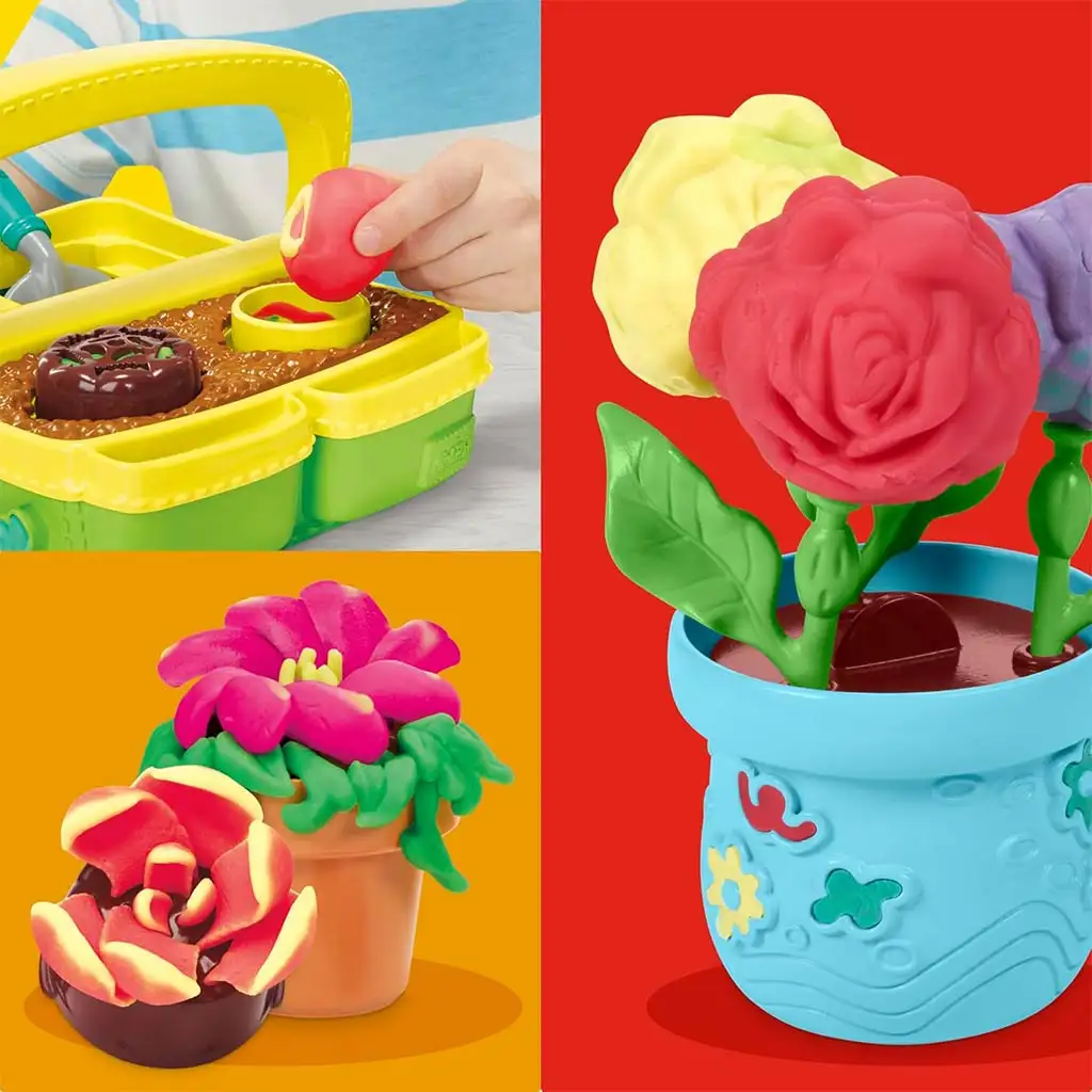 Play-Doh: Blühende Blumen Knetset - Hasbro kép 3