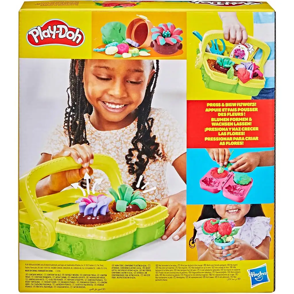 Play-Doh: Blühende Blumen Knetset - Hasbro kép 5